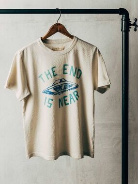imogene + willie_ the "end is near" tee, small, like new